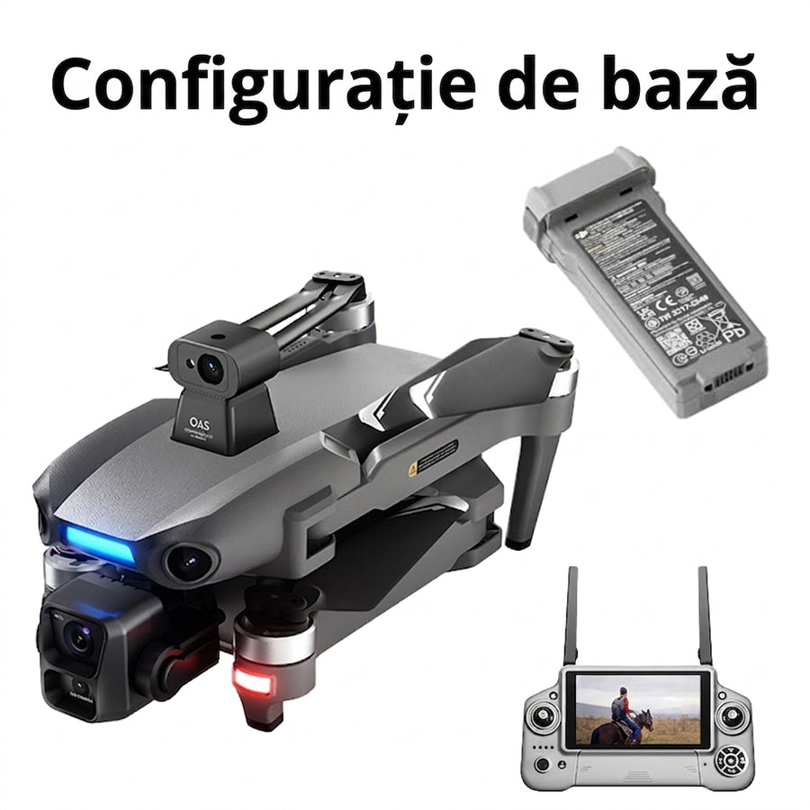 Drone profesionale echipate cu imagistică termică, camere 4K, infraroșu și capabilități GPS.